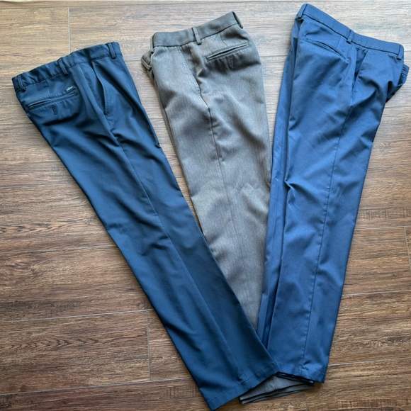 Greg Norman Collection Other - Men's Navy and Black Pants